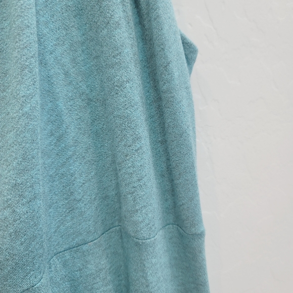 NWT Forgotten Grace Front Pleat Maxi Dress In Robin Egg Chambray Women's Size 3X - Picture 6 of 12